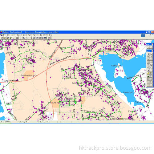Bahrain Digital Mapinfo Map Esri Shp Format Map (Bahrain)